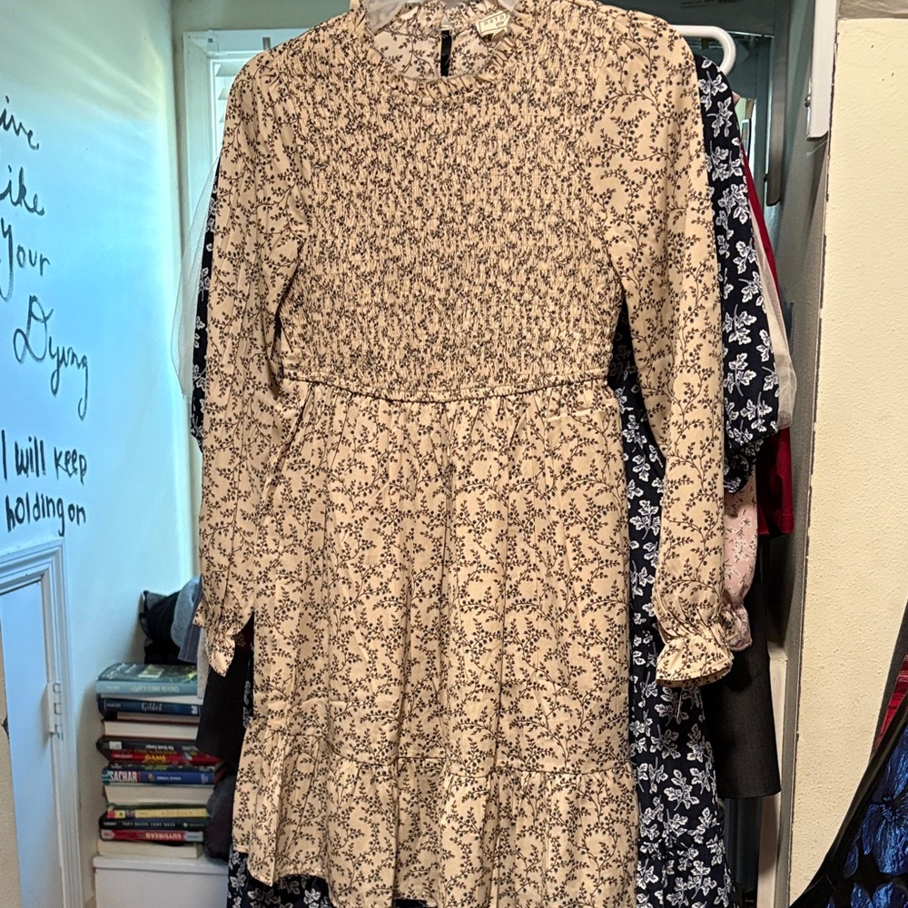 Hayden Girls Floral Long Sleeve Dress